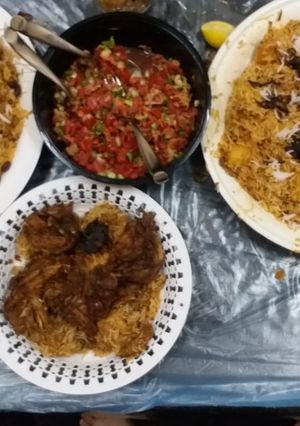 صورة لوصفة كبسه رز ودجاج
