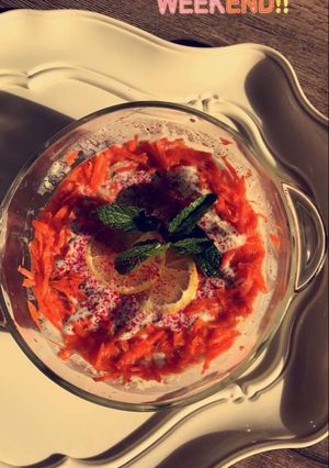 صورة لوصفة سلطة الزبادي العجيبه🥒