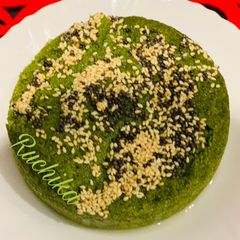 Spinach Rava Dhokla A picture of Spinach Rava Dhokla.