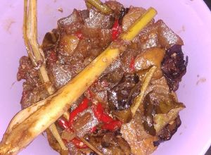 Foto resep Kikil baso kecap pedas
