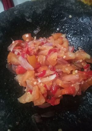 Foto resep Sambal dabudabu sederhana
