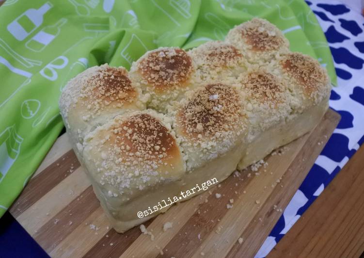 Resep Roti Isi Selai Nenas Toping Crumble Anti Gagal