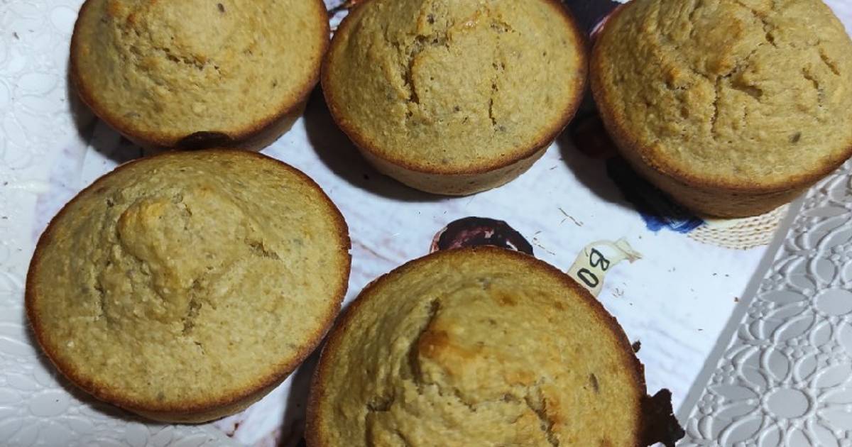 Muffins de avena y plátano en licuadora 21 recetas caseras Cookpad