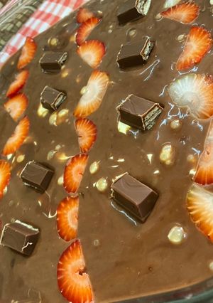 صورة لوصفة حلا السنيكرز🍫