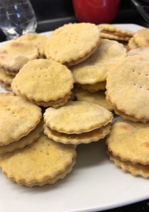Una foto de Alfajores saludables