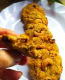 Galletas de Avena, Catañas De Cajú Y Curry