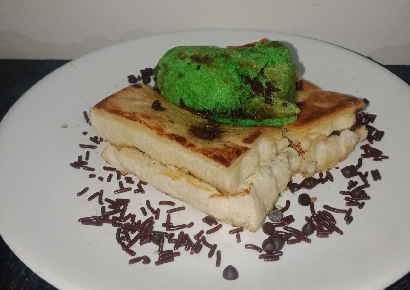 Roti bakar bandung simpel