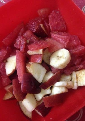 A picture of Friut chaat.