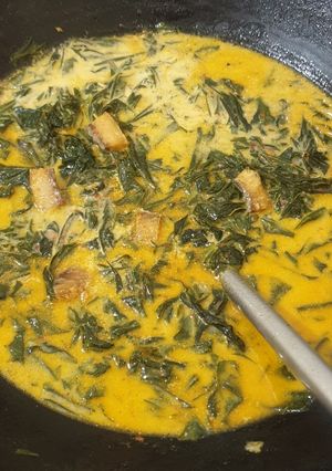 Foto resep Gulai Daun Singkong Ikan Asin