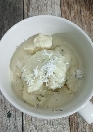 Foto resep 1321. Frozen Jackfruit Smoothie with Grated Coconut