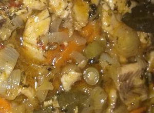 Una foto de Escabeche de tararira