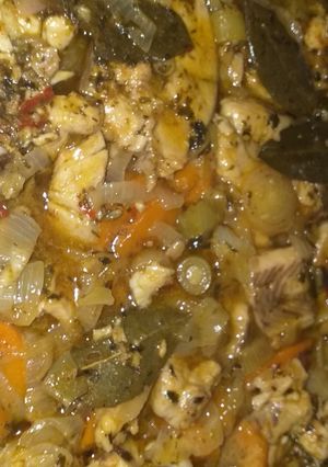 Una foto de Escabeche de tararira