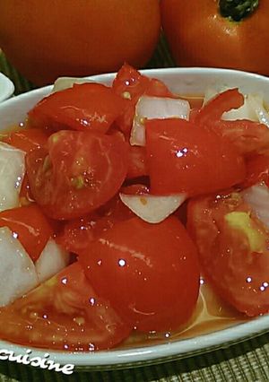 夏日爽口涼拌料理part10 ~泰式甜辣醬漬蕃茄 的食譜成品照片