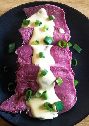 A picture of Creamy mustard sauce.
