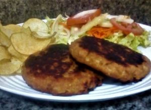Una foto de Deliciosas!! Hamburguesas 🍔de Atun