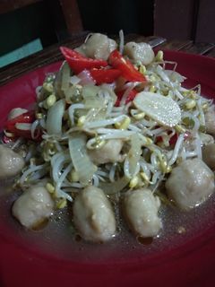 Foto resep Tumis tauge baso saus tiram