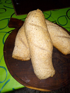 Una foto de Pan integral con semillas
