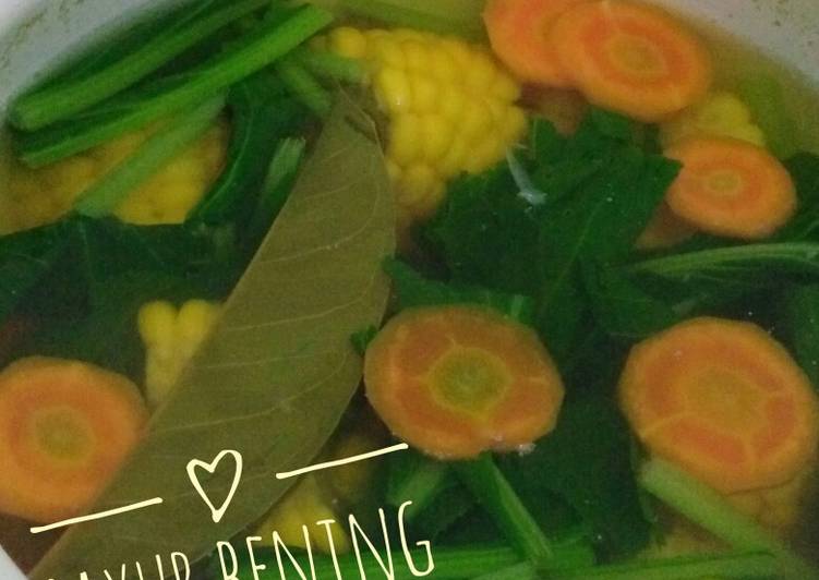 137. Sayur Bening Warna Warni