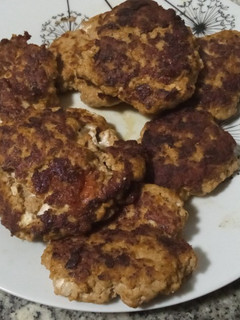 Una foto de Hamburguesas caseras de trufa y queso de cabra