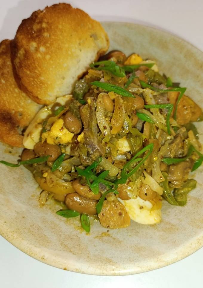 Гарячий салат 🥗 з курячих шлунків