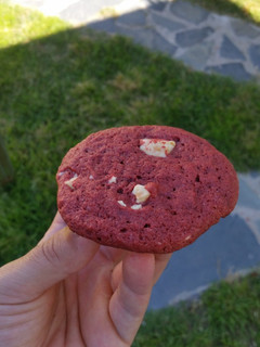 Una foto de Cookies terciopelo, Cookies revelvet, Galletones Rojos