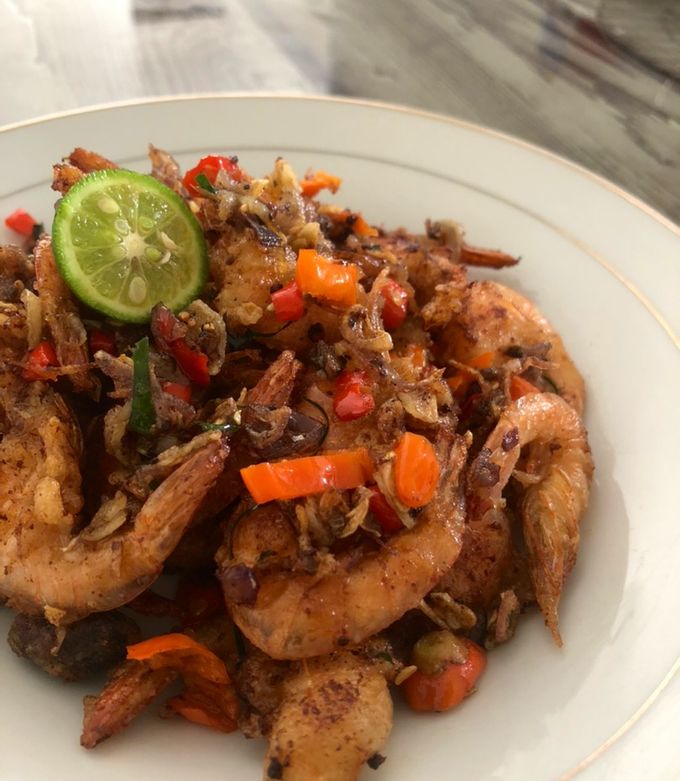 Foto resep Udang sambal embe
