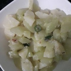 A picture of Kheera aur aloo ki sabji.