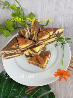 Foto resep Zebra Butter Cake