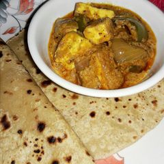 A picture of Masala paneer.