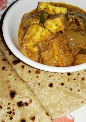 A picture of Masala paneer.