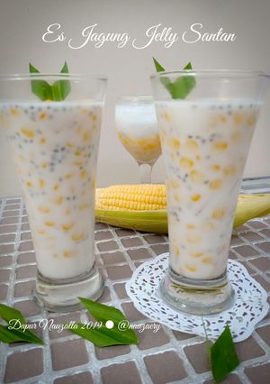 Foto resep Es Jagung Jelly Santan