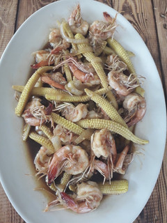 Foto resep Putren Udang Saus Tiram