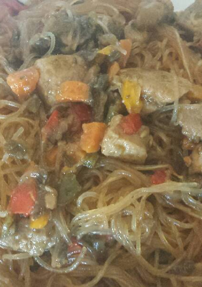 Una foto de Fideos chinos