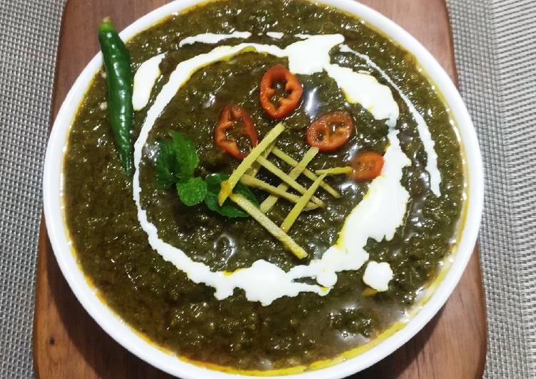 Recipe of Appetizing Sarso ka saag