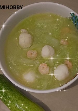 Foto resep Tumis timun bakso udang