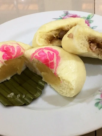 Cara Mudah Menyiapkan Resep Bakpao isi kacang hijau dan ayam yang Menggugah Selera Anti Ribet, Uenak Banget