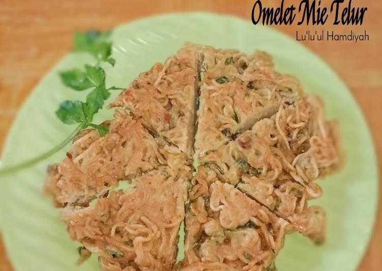 Resep Omelet Mie Telur Anti Gagal