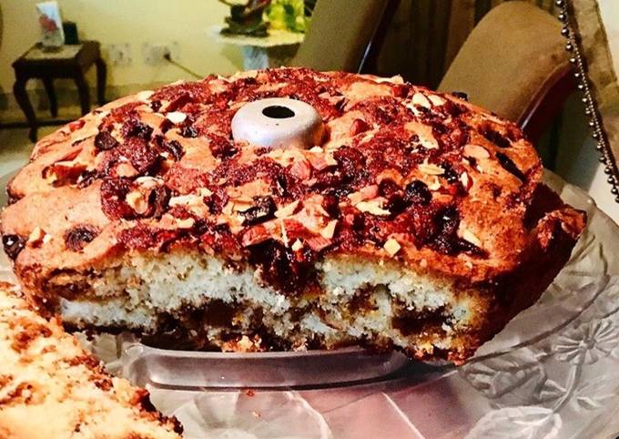 Recipe of Homemade Appricot peach caramel cake