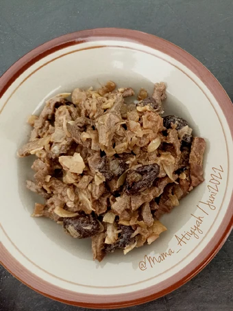 Langkah Gampang Membikin Resep Koweng Daging Sapi Masak Kandis (Khas Suku Paser) yang  Bikin Ketagihan Anti Ribet, Mantap Sekali