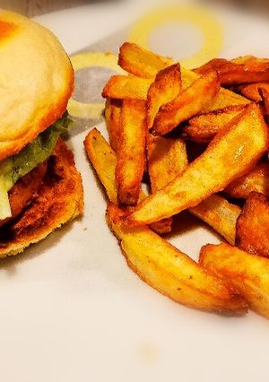 Une photo de 🇫🇷 🇬🇧 Frites 🍟 au air fryer (healthy) PLA0021