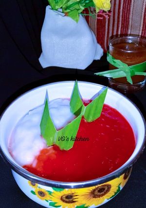 Foto resep Bubur merah-putih (mutiara - sumsum) manis gurih