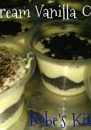 Foto resep Ice Cream Vanilla Oreo