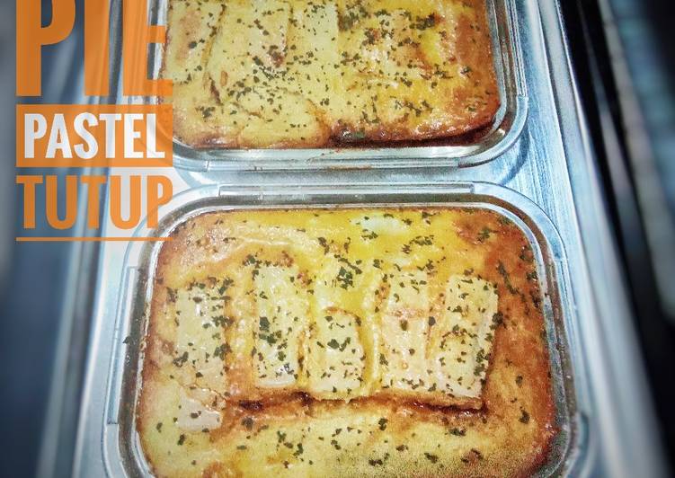 Shepherd pie/pastel tutup