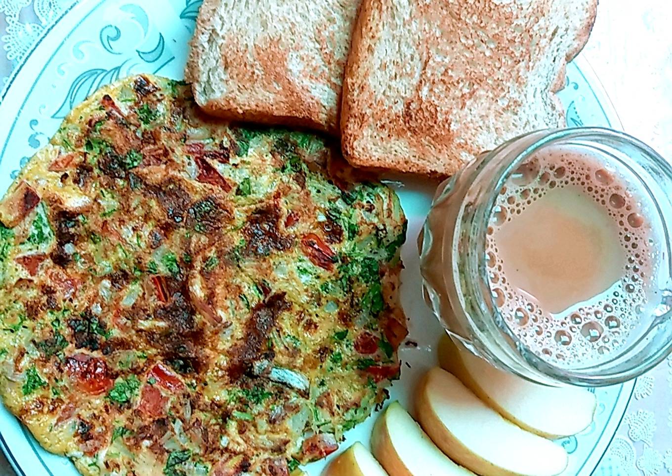Healthy and delicious breakfast