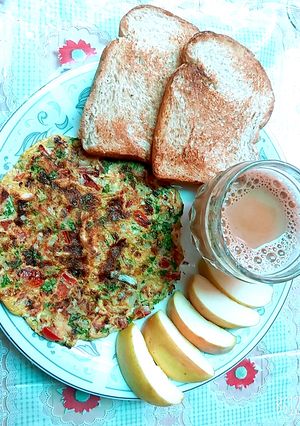 A picture of Healthy and delicious breakfast.