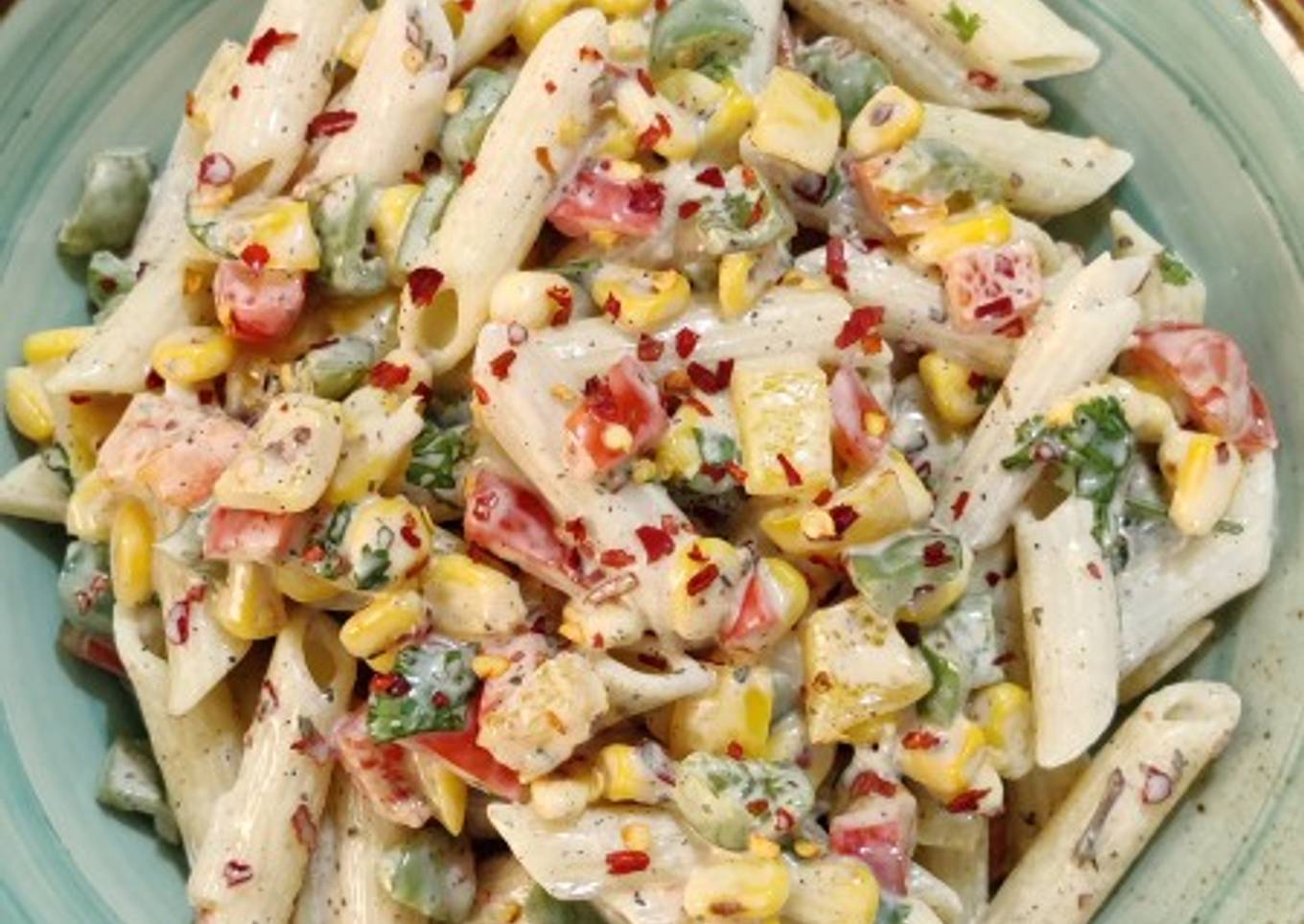 Cold Pasta Wheat Salad