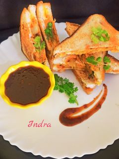 आलू स्पाइसी सैंडविच (aloo spicy sandwich recipe in Hindi) रेसिपी मुख्य फोटो