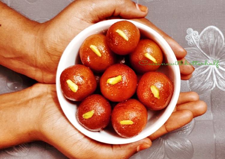 Step-by-Step Guide to Prepare Homemade Bread Gulab jamun