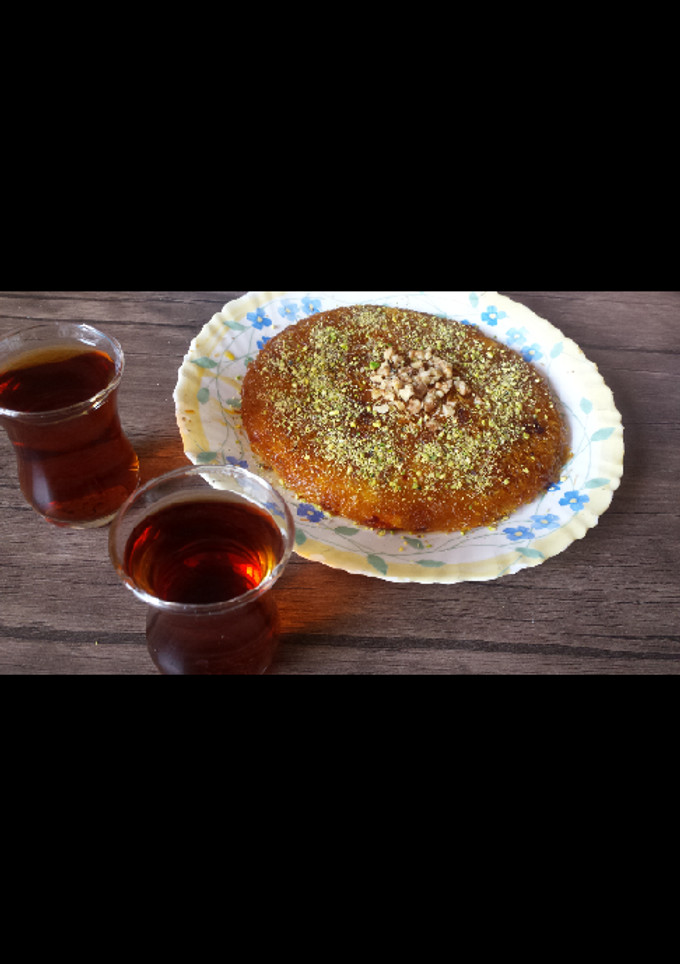 عکسی از دستور دسر کنافه