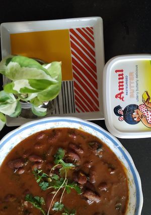 A picture of Butter Rajma.